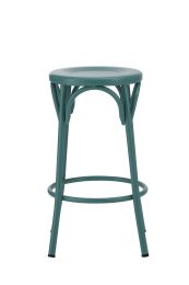 Paris Bentwood Steel Stool - Replica - 65cm - Matte Pea Green