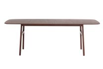 Penelope Dining Table - 220 cm Dark Walnut