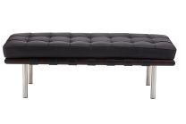 Replica Barcelona Bench - Black Italian Leather