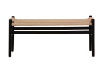 Replica J83B Bench Seat by Jorgen Baekmark for FDB Mobler