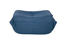 Replica Togo Chair Blue Ottoman