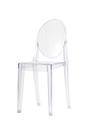 Victoria Ghost Chair Clear - Replica Transparent Dining Chair