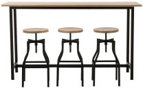 Replica Xavier Pauchard Bar Table - 190 cm Wood Top