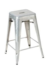 Replica Xavier Pauchard Counter Stool 65cm - Galvanised Steel