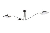 Serge Mouille 3 Arm Ceiling Lamp Replica