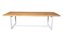 Svea 260 cm Elm Timber Dining Table by Dane Craft
