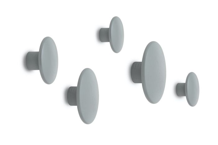 Grey Muuto Dots | Replica Coat Hooks | Danish Accessories