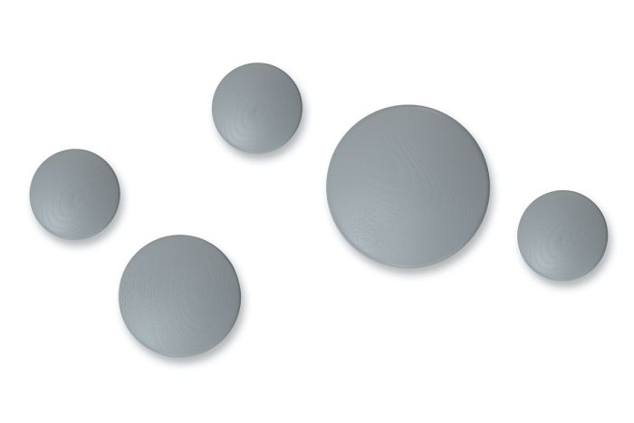 Grey Muuto Dots | Replica Coat Hooks | Danish Accessories