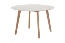Alfa Round Marble Dining Table