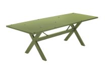 Aluminium Outdoor Table Vintage Green