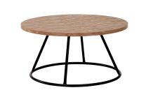 Industrial Wood Coffee Table