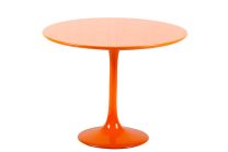 Orange Tulip Side Table - Fiberglass