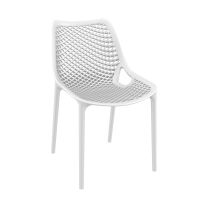 White Air Chair - Plastic Stacking Chair