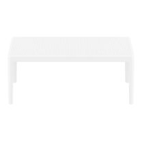 White Sky Coffee Table - Plastic Outdoor Table - Siesta