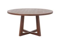 Replica Brad Ascalon Dark Walnut Dining Table - 150 cm Diameter