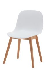 Replica Fiber Chair with Beech Timber Leg