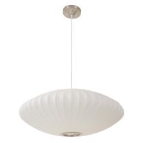 Replica George Nelson Bubble Saucer Pendant Light – Silk Fabric Medium