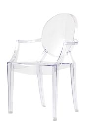 Replica Louis Ghost Chair - Clear Dining Chair