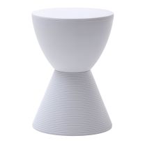 Replica Prince AHA Low Stool in White.
