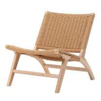 Replica Pierre Jeanneret Timber Lounge Chair in Ash Timber