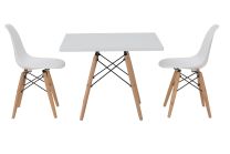 Replica Square Eames Kids Table and Chairs Package