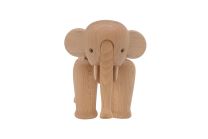 Replica Wooden Elephant - Timber Animal Figurine