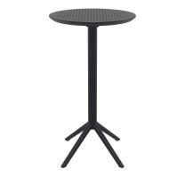 Sky Folding Bar Table with Round Top by Siesta of Europe.