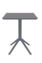 Sky Folding 60 Table Anthracite Grey