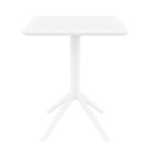 Sky Folding 60 Table Square White by Siesta