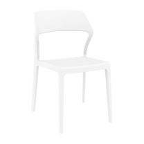 White Snow Chair by Siesta | Outdoor Stacking Chair