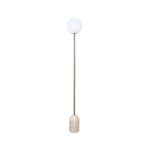 Soren Travertine Floor Lamp | Stone Floor Light