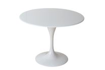 Tulip Table 100 cm - White Fiberglass - Replica Eero Saarinen