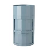 Replica Hex Modular Cabinet – 2 Drawer plus Storage Compartment – Misty Blue