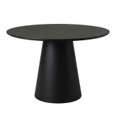 Moon Round Dining Table 120 cm – Black