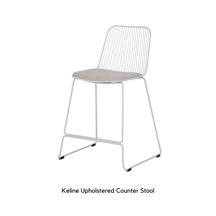 Keline Upholstered Counter Stool