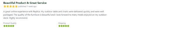 Replica Furniture Online Product Review Replica Furniture Online Review Beautiful Product, Great Service, Quick Delivery, Well Packaged
