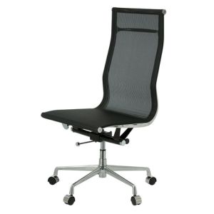 Black Mesh (High Back, Armless) Product Thumbnail Black Mesh Chair