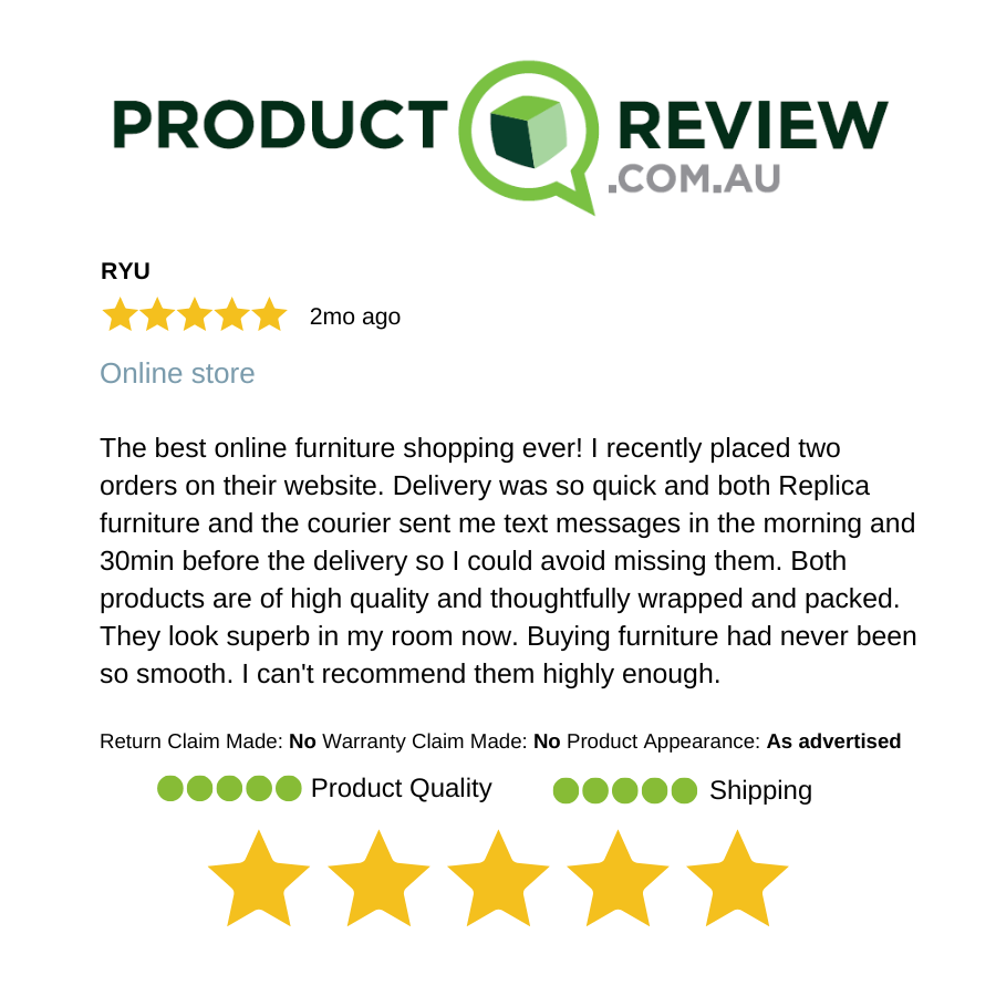 5 Star Review from Customer