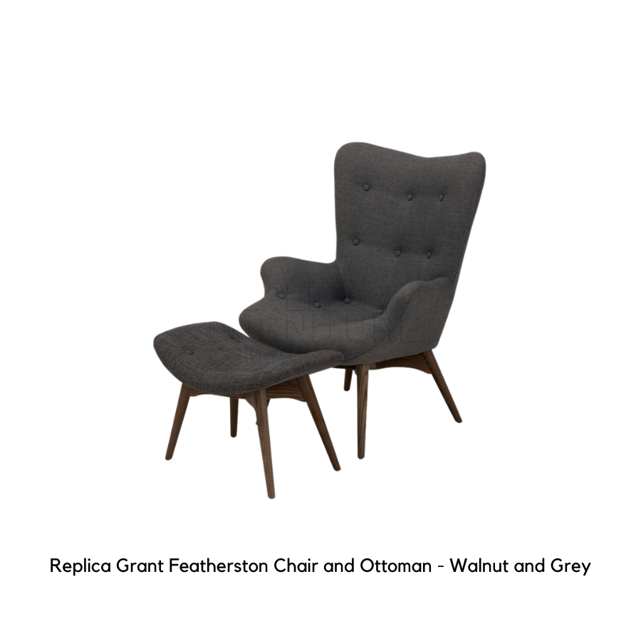 Replica Featherston Lounge and Ottoman Replica Featherston Chair Range