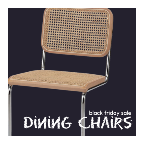 The best deals on Dining Chairs for Black Friday. Black Friday deals on replica dining chairs and accent seating.