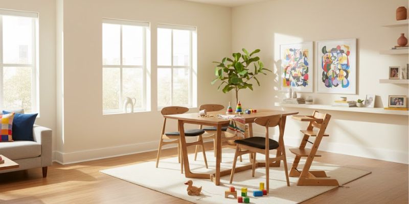Shop Durable & Stylish Family Dining Chairs. Modern family dining room featuring durable replica furniture designed to withstand spills and sticky fingers.