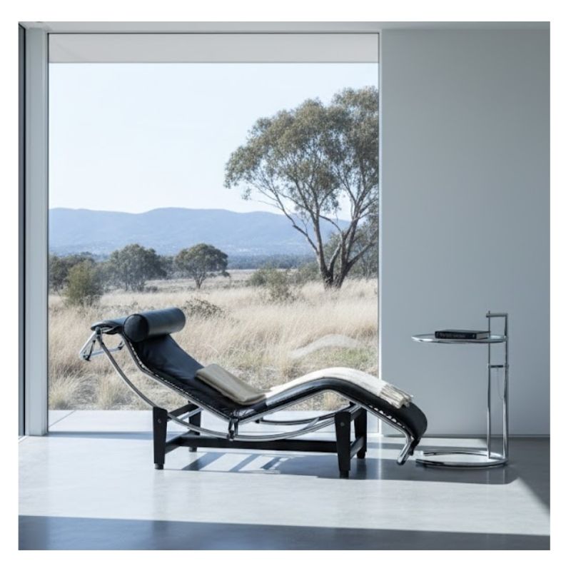 Chrome and Bauhaus Furniture Design Trends A modern living space featuring trending chrome and Bauhaus replica furniture