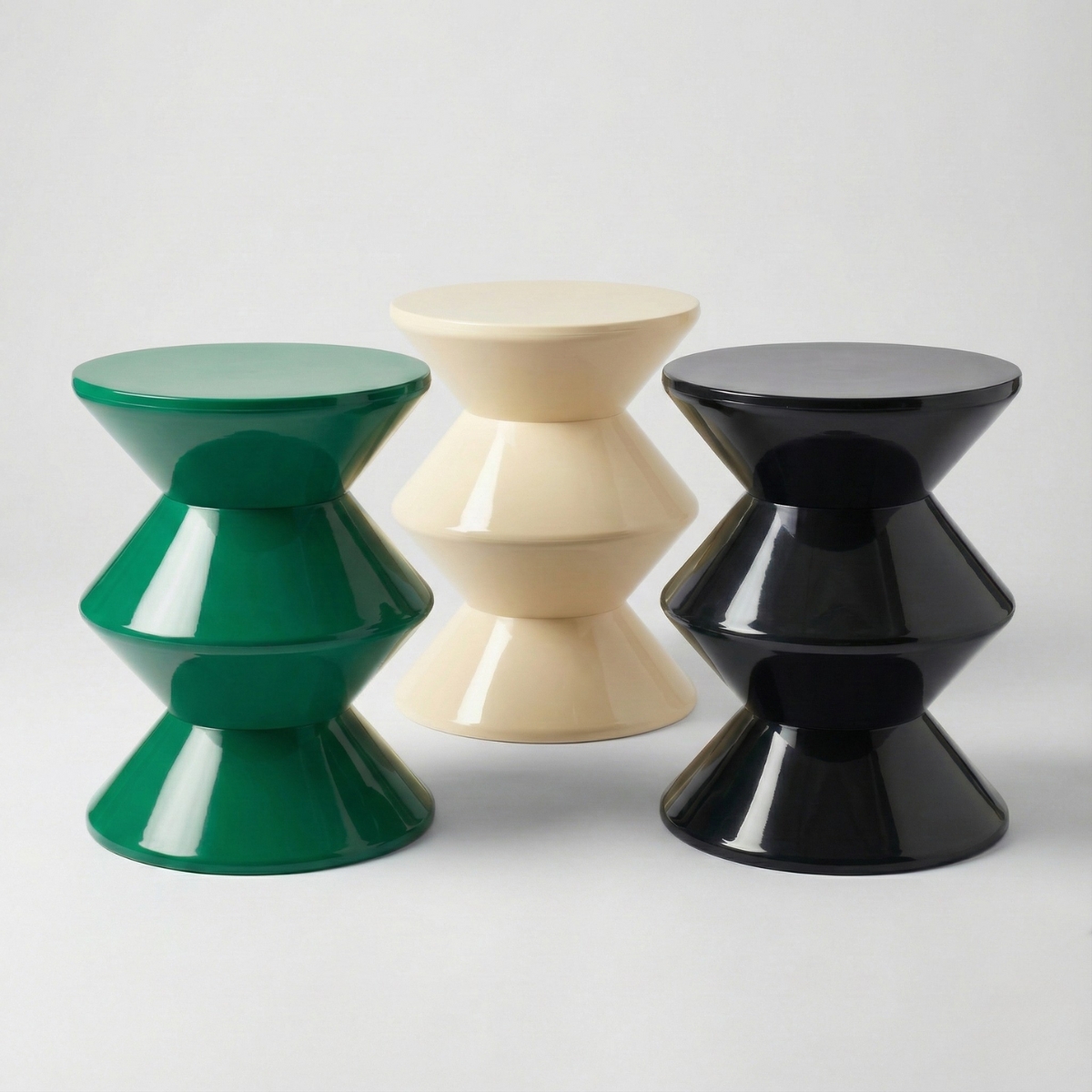 Replica Hourglass Stools - Retro Stools
